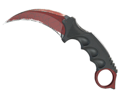 Karambit (★) | Teia Rubra (Testada em Campo 0.24)